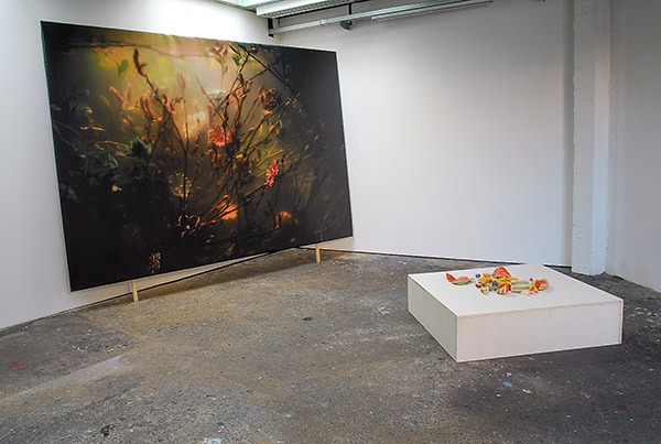 VINCENT OLINET, Exhibition view Je ne peux pas faire de miracles, 2014