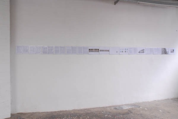 JACQUELINE MESMAEKER, Exhibition view Jorge Semprún, Rectangle, Brussels