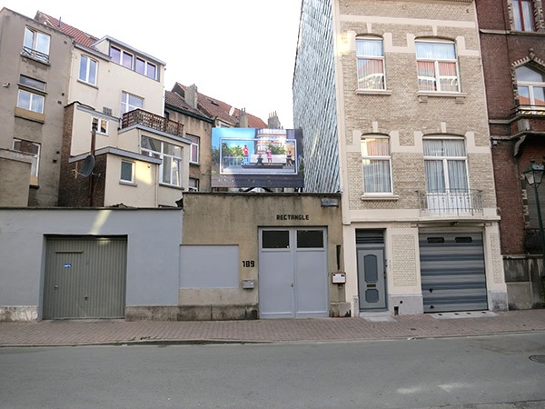 Exhibition view Here Comes Your Neighborhood, Rectangle, Brussels