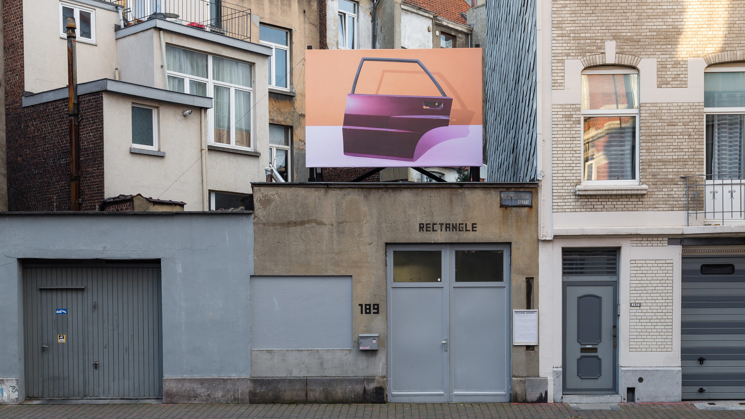 Guillaume Petranto, Te Koop, 2016, Rectangle, Brussels